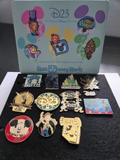 Disney 2009-2021  D23 Member Pin Lot - includes 18 pins, 5 LE (see description) picture