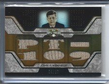 2008 Topps Triple Threads Relics John F Kennedy 6/27 picture