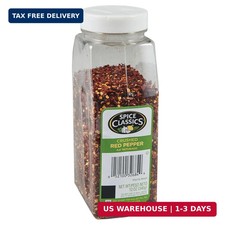 Spice Classics Crushed Red Pepper, 12 oz - One 12 Ounce Container of Dried and C picture