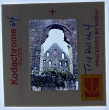 Abbey Of Villers La Ville Church Ruins 35mm Photo Slide Belgium 5/1979 picture