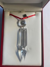 Baccarat Clear Crystal Ornament Prism 2013 picture