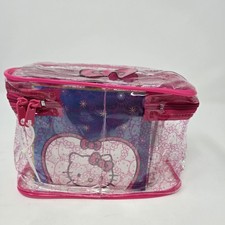 Hello Kitty 40th Anniversary Carry All Case Upper Deck 2014 Trading Cards & figs picture