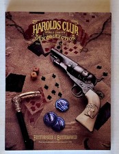 BUTTERFIELD&BUTTERFIELD AUCTION CATALOG 1994-HAROLDS CLUB GUN COLLECTION. NEW. picture
