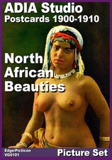 ADIA Postcards (1900-1915) North African Beauties Postcards VG0101 (38 Files) picture