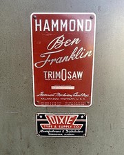Hammond Bf-10 Trim-o-saw Trimosaw Precision Table Saw Excellent Condition picture