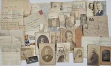 c1920 antique COLE ALLEN MYGATT STANTON ny FAM GENEALOGY archive PHOTOS LETTERS picture