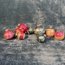 Shiny Brite VTG Christmas Glass Ornaments Lot picture