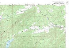 Hot Springs North Quadrangle Arkansas 1976 USGS Topo Map 7.5 Minute Topographic picture