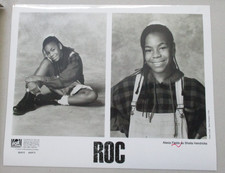 PRESS PROMO PHOTO 1993 FOX TV SHOW ROC STARRING ALEXIS FIELDS B&W 8X10 X498 picture