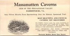 Massanutten Caverns Gem Of Shenandoah Harrisonburg W VA 1927 WV Clipping TAK1-8 picture