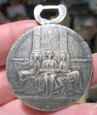 1909 Hudson-Fulton Celebration Medal Emil Fuchs Henry Hudson Robert Fulton picture