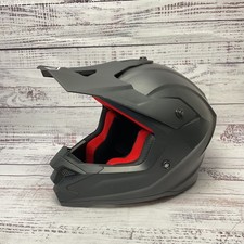 ILM Black ATV Motocross BMX Youth Kids DOT ECE Z705 Helmet Size YS picture