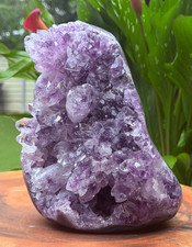 Massive Museum Grade Amethyst Geode Specimen 3.49kg Serra do Sol Brazil picture