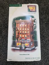 Department 56 Ferrara Bakery & Cafe 59272 Christmas In The City Lighted House picture