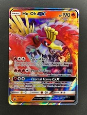 HO-OH GX - SM57 HOLO PROMO SUN & MOON PROMO POKEMON NM picture