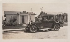 Los Angeles CA 1926 Vintage Auto Residential Neighborhood - Original Photo picture
