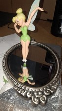 DEFECTIVE WDCC Walt Disney Tinkerbell PAUSES TO REFLECT in Mirror 102878 G3D picture