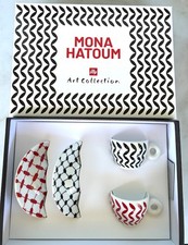 Illy Art Collection, 2021, Mona Hatoum, Set of 2 ESPRESSO Cups & Saucers picture