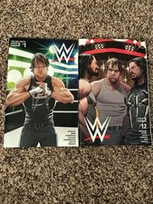2 WWE Comics with Dean Ambrose Roman Reigns and Seth Rollins picture