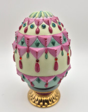 Lenox Jeweled Bedazzled Egg Paravneh Holloway East With Stand picture