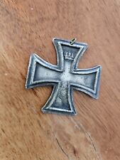 Vintage German Medal Lead Maltese Cross picture