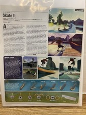 Skate It Nintendo DS 2008 Print Ad EA Skateboarding Game picture