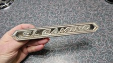 1966 El Camino Grill Emblem Badge Nameplate OEM GM Used Original picture