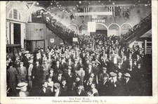 Atlantic City NJ Cake Walk TILYOU'S STEEPLECHASE SCARCE c1905 Postcard bhn picture