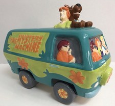 Vintage SCOOBY DOO MYSTERY MACHINE VAN Cookie Jar 1999 Treasure Craft picture