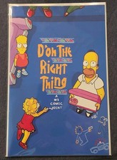 D'oh The Right Thing Matthew Waite SIGNED W/ COA Simpsons Homage Art Book picture