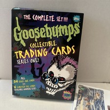 1996 Topps Goosebumps Collectible Trading Cards Series 1 Set New Sealed Box Set  picture