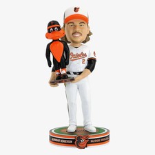 Gunnar Henderson & The Oriole Bird Baltimore Orioles Bobble Dubblz  Bobblehead picture