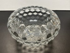 Vintage Fostoria Glass American Bowl 8” X 4.5”h  picture