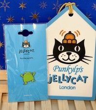 Authentic Jellycat❣️Ricky Rain Frog Enamel Pin Badge New Sealed picture