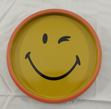 SmileyWorld 6 Inch Round Metal Trinket Jewelry Tray Brand New picture