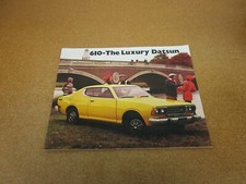 1975 Datsun 610 sales brochure 12 pg literature ORIGINAL coupe wagon sedan picture