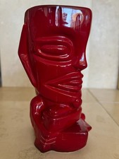 Munktiki Lawai'a Red Tiki Mug 2004 Rare Classic 11/12 COA Super Ltd picture