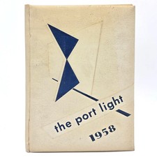 Paul D. Schreiber High School 1958 Port Light Yearbook ~ Port Washington, NY picture