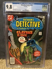 Detective Comics #478 (1978, DC) CGC 9.8 White; Marshall Rogers Clayface Classic picture