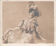 Miss Ada Reeve Portrait Actress Rotary Photo RPPC Midget Postcard picture