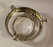 NICKEL PLATED BRASS CLAMP-ON SHADE HOLDER 2 1/4