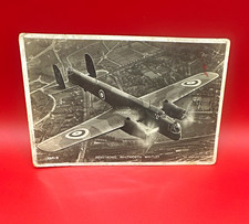 Vtg WW2 Unposted RPPC Armstrong Whitworth Whitley Aircraft, Divided Back picture