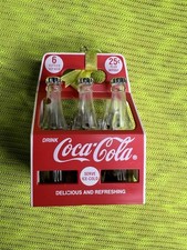 1997 Coca-Cola Six Pack Ornament Delicious and Refreshing Coke 3