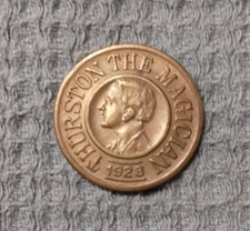 Thurston the Magician Brass Token
