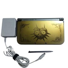New Nintendo 3DS LL XL Zelda Majora's Mask 3D Limited Console JP Tested w/AC picture