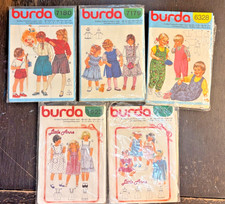 Vintage_ Burda Children's Sewing Patterns 70s/80s_ 7180, 7179, 6328, 7923 & 7930 picture
