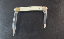 Vintage Western 2 Blade Pen Knife 241 -MOP Handle picture