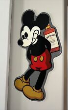 Mickey Mouse With Jsck Daniels Bottle Wall Art picture