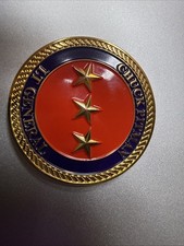 USMC Chuck Pitman Lt General Challenge Coin picture
