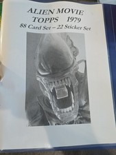 1979 Topps Alien Set 84 + 22 Stickers + 1 Wrapper. Complete Set RARE 🔥🔥🔥🔥 picture